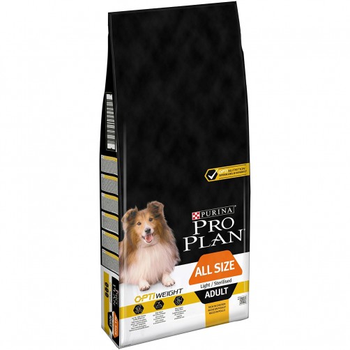 غذای خشک LIGHT/ STERILISED  پروپلن مخصوص سگ عقیم و یا چاق - 14 کیلویی